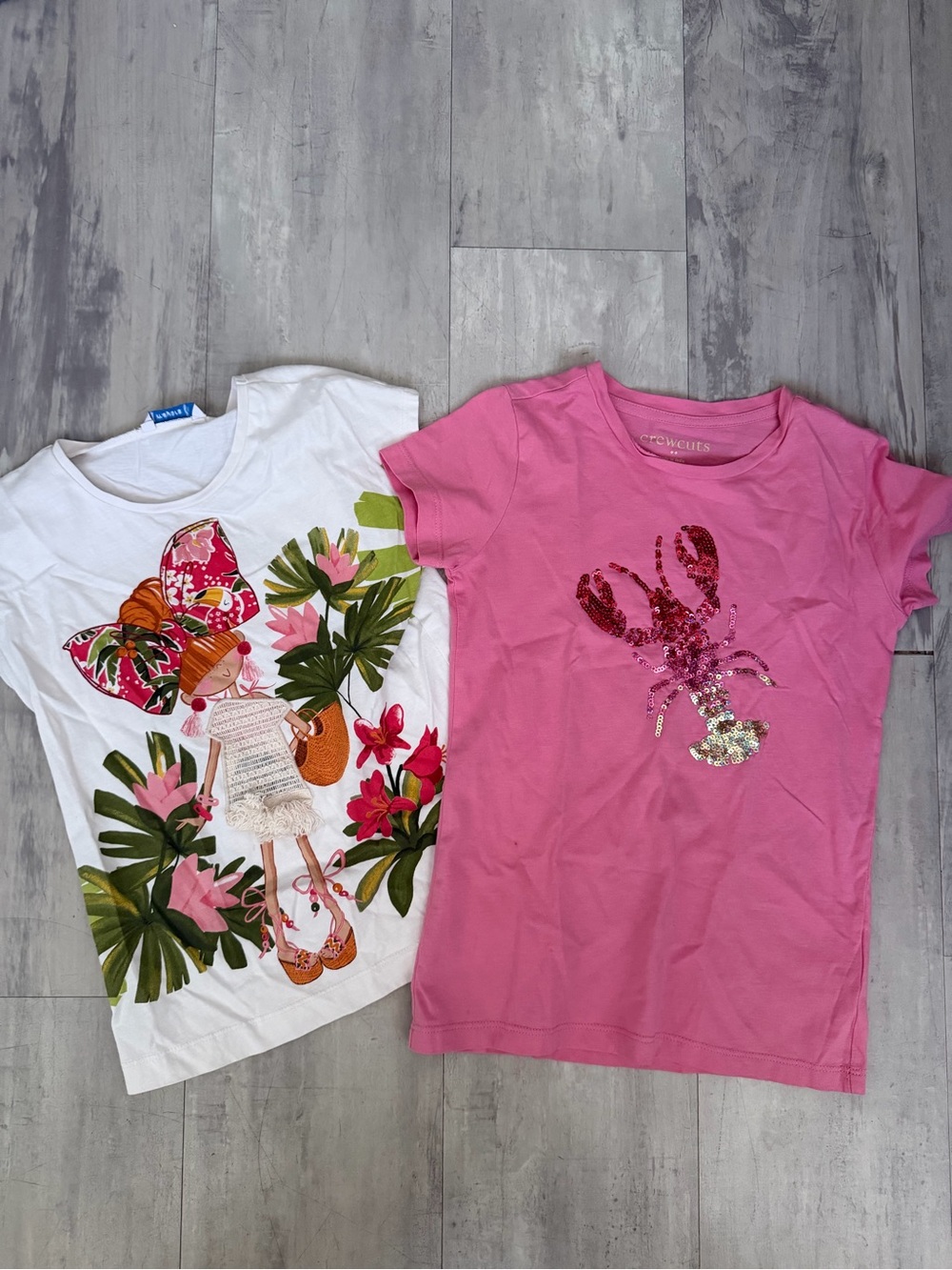 Crewcuts and mayoral set of Short Sleeve Tees
